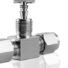 Beduan Pneumatic Stainless Steel 3/8” Compression Fittings Tee Let-Lok Adapter