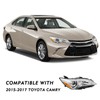 TUSDAR Fits For 2015 2016 2017 2015-2017 Toyota Camry Headlights
