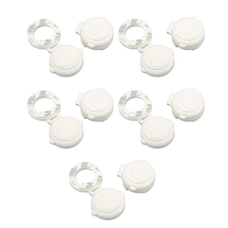 10PCS Children Button Security Lock Baby Toddler Button Safety Lock