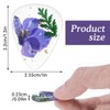 5 Pieces Flower Guitar Picks Dried Flower Resin Guitar Plectrums