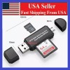 Unbranded Micro USB OTG to USB 2.0 Adapter SD/Micro SD