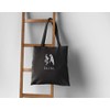 Weeping Angel Tote Bag Black