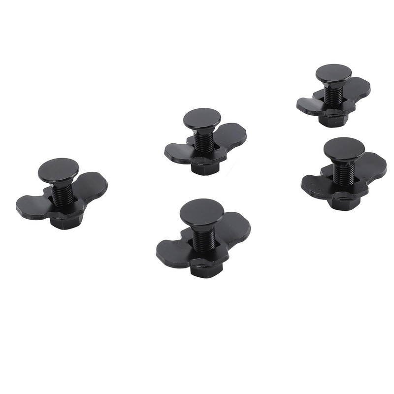 5Pcs L Track Double Lug Threaded Stud Fitting M10 X
