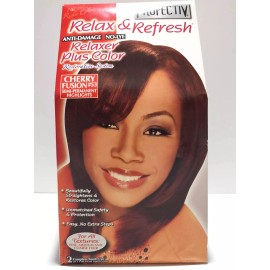 Profectiv Relax & Refresh No Lye Relaxer Plus Color - Cherry Fushion #53