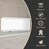 BATHFINESSE Shower Niche 24 x 12, White Niche for Shower
