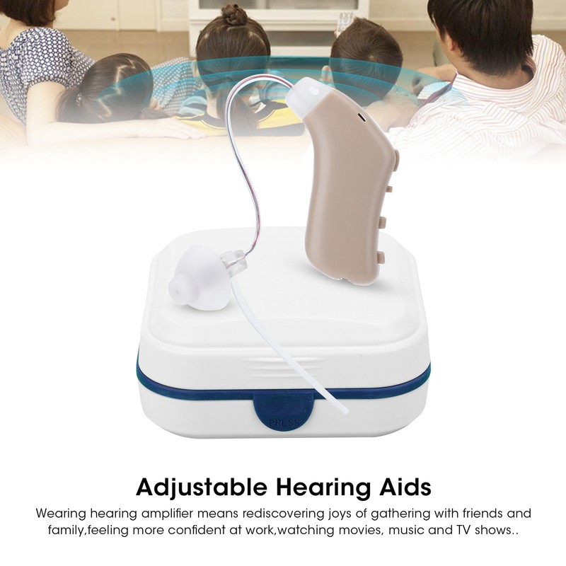 100‑240V G‑28C Rechargable Hearing Aid Ear Sound Amplifier Assist Wireless