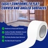 Bghdas 2 Roll Vapor Barrier Tape, 3" Wide x 180'