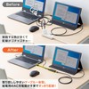 Sanwa Supply HDMI-Type-C (DP Alt Mode) Converter Adapter (4K/60Hz) AD-HD26TC