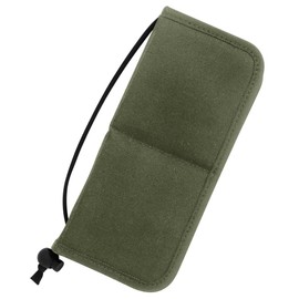 Kamio Japan Pencil Case, Shuppa Pen Case, khaki
