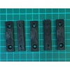 Mending Fixing Plate Brackets Straight Plastic Repair Braces 45mm 5pk