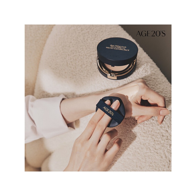Age 20's (현대Hmall)에이지투웨니스AGE20S 벨벳 래스팅 팩트(본품1+리필1) (SPF50+ PA++++) AGE20S Velvet