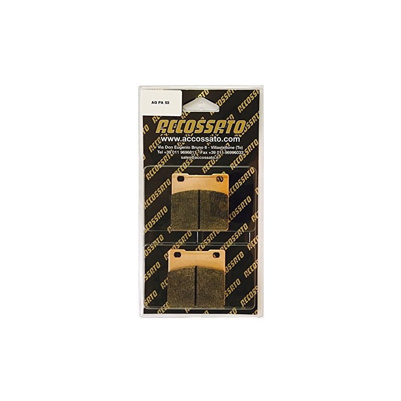 ACCOSSATO Brake Pad agpa53or, Kawasaki > ZRX 1200 S, 1200
