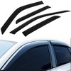 cciyu 4pcs Side Window Deflector Visor Rain Guard Compatible with