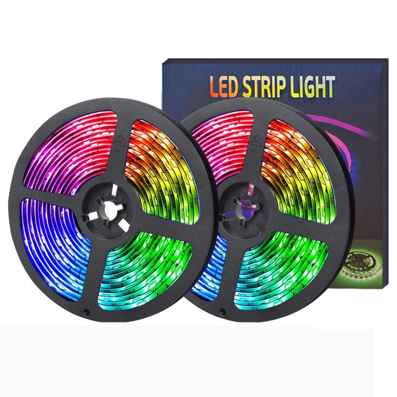 RGB LED Strip Lights 20M 600LEDs 5050RGB Light Strip LED