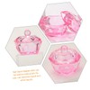 FRCOLOR Nail Art Tools 2pcs Crystal Dappen Dish Acrylic Powder