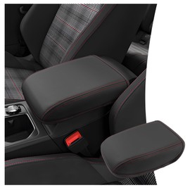 CDEFG for Volkswagen Golf R VW GTI Golf 8 MK8 2020-2025 Center Console Cover Armrest Box Cover for Golf R/GTI Golf8 Accessories Console Arm Rest Protector