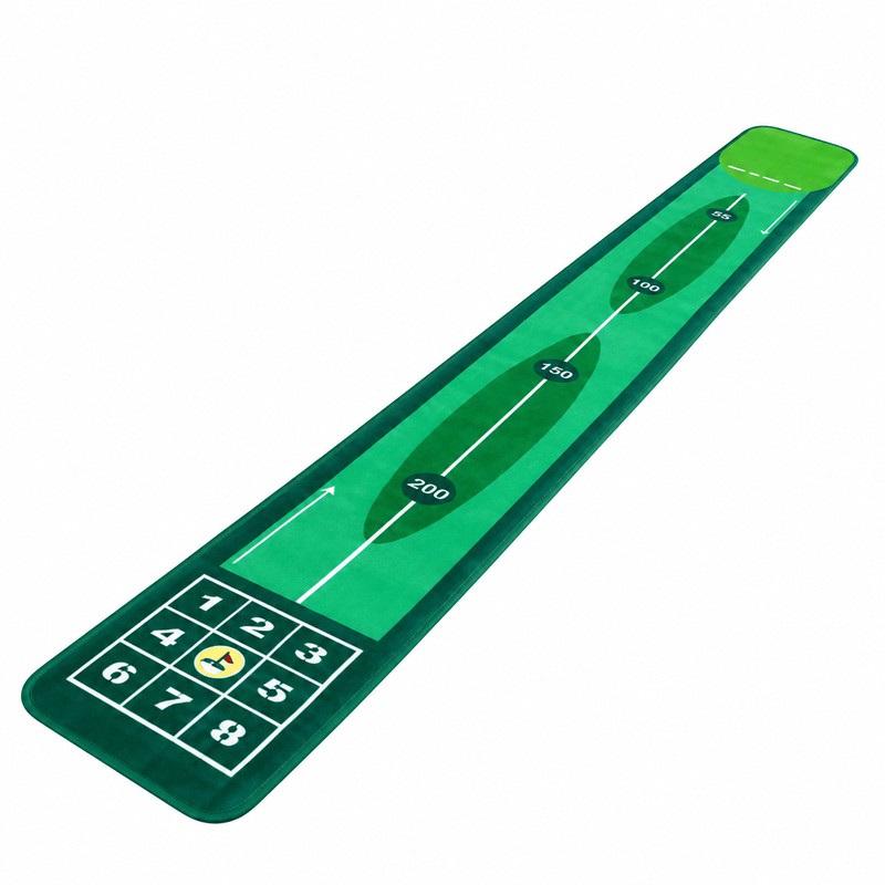 Golf Putting Mat for Indoor & Outdoor Practice – 94.49-Inch