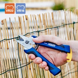 Rapid FP20 Fence Pliers for 2-8mm and 5-11mm Fence Hogrings with Ergonomic Soft Handle and Easy Storage Features (23468000)