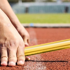 Relay Baton, 3 Pcs Athletics Aluminum Batons Track Field Relay Batons Running Baton for Race Running Outdoor Sports Practice Athlete