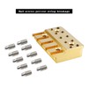 OVSAL Guitar Bridge String Locks Vacuum Gold 5 String Bass