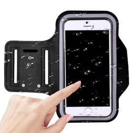 Phone Arm Bands for Running | Waterproof Arm Band for Phone for Running - Reflective, Adjustable Lightweight Shockproof Storage Bag with Key Slot for Sports Accessories