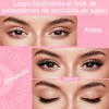 2 Pares Pestañas Magnéticas Natural Reutilizables +aplicador