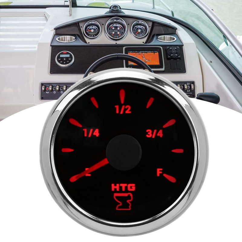 2in Pointer Sewage Gauge 0‑190Ω Signal with Backlight IP67 Waterproof