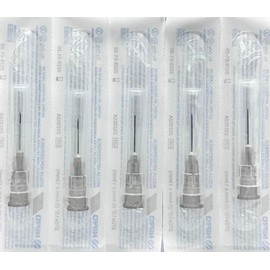 Aguja Hipodérmica 27G x 13mm (1/2”) NIPRO Caja con 100 Piezas. Aguja estéril, desechable. Con tecnología Ultra Thin Wall