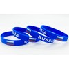 LLBFHH 4 Pcs Russia Russian Country Flag Rubber Bracelets, National