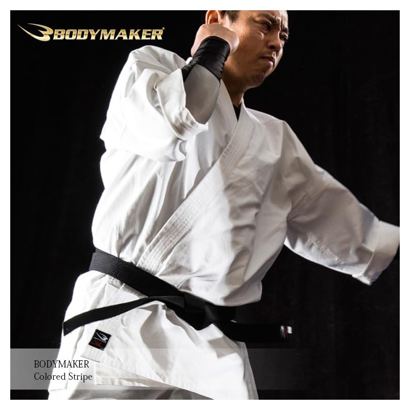 BODYMAKER(ボディメーカー) 色帯 空手 少林寺 おび 空手帯 1号 オレンジ 1HOBI1OR