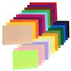 WOONEKY Felt Fabric Sheets 22 Solid Colors Craft Felt Squares