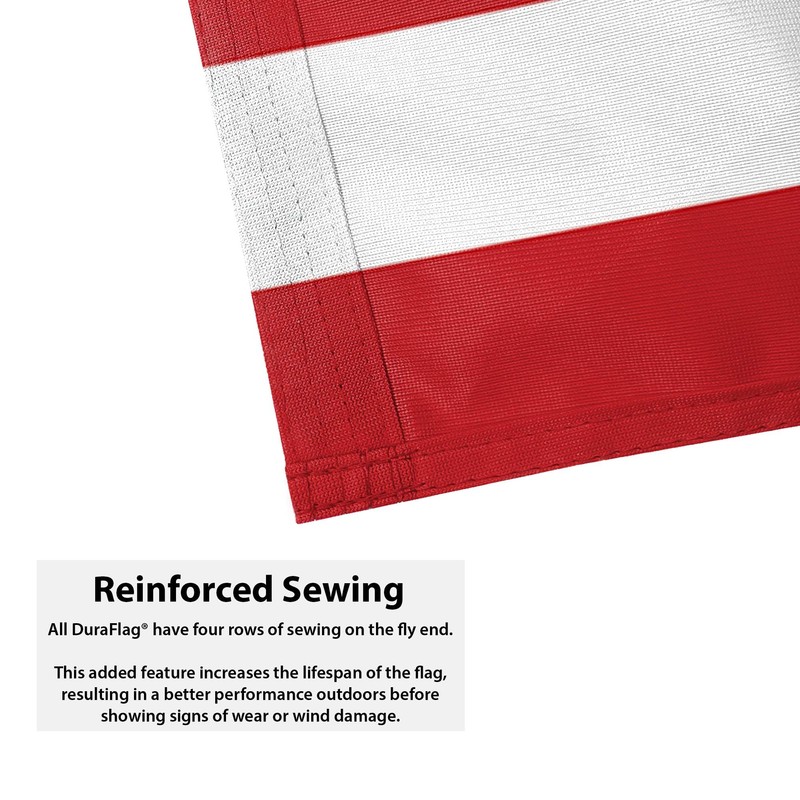 DuraFlag USA 5ft x 3ft with Clips 150 x 90
