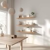 GXYAWPJ 36 Inch Floating Shelves for Wall Rustic Light Wood