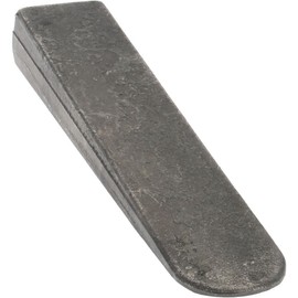 PRO SOURCE Carbon Steel Stock Wedge for Welding, Plumbing, & Alignment: 1" High x 1-1/2" Wide x 8" Long