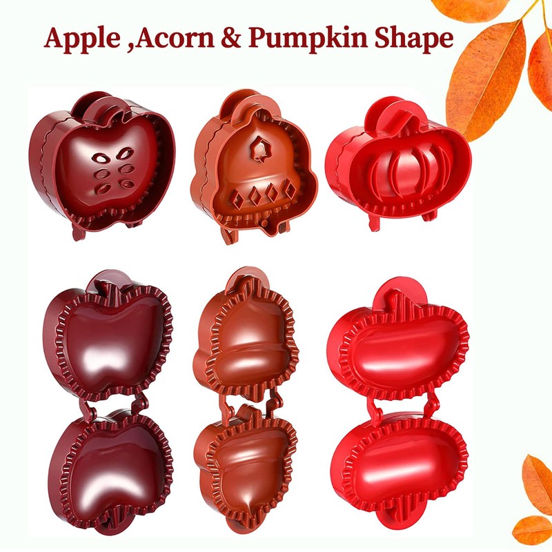 Mini Pie Molds, Dough Presser Pocket Pie Molds for Baking,