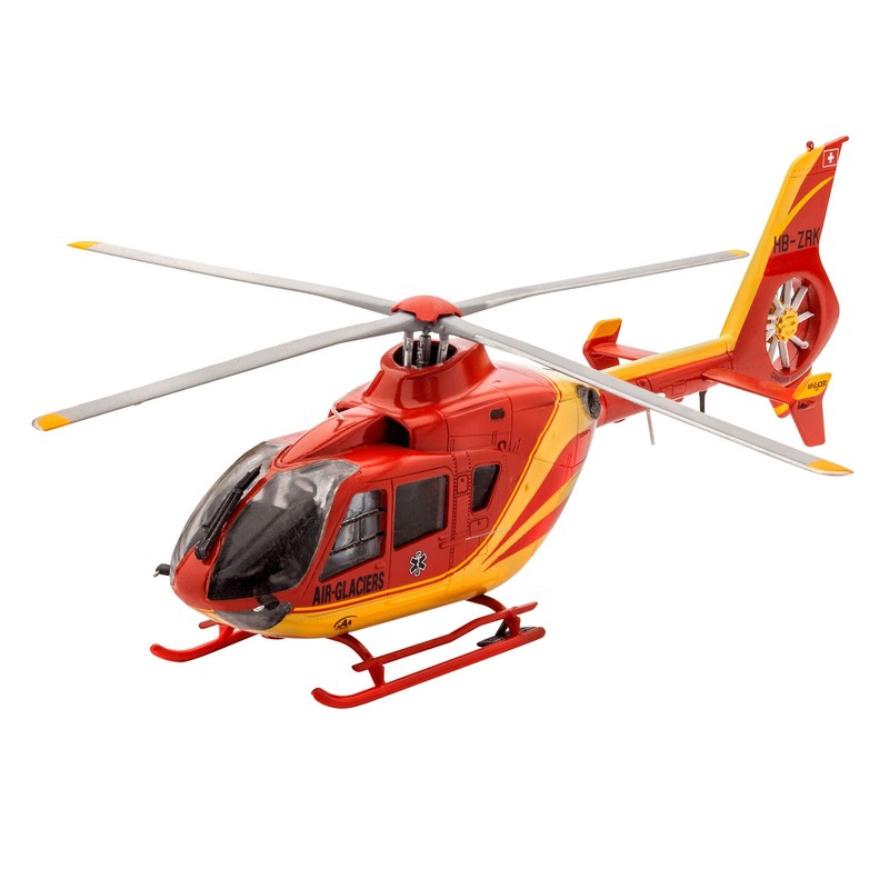German Level 1/72 EC135 Air Glacier Plastic Model