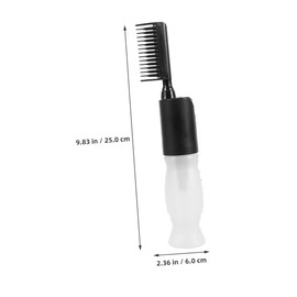 minkissy Multi-functional Hair Oiling Bottle Comb Scalp Applicator for Hair Dye Comb for Home Salon Use
