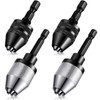 Honoson Keyless Drill Chuck Bit 1/4 Inch Hex Shank Keyless
