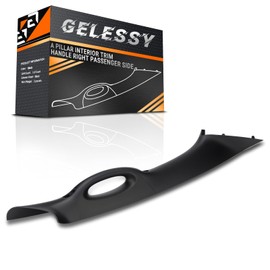 Gelessy A Pillar Interior Trim Handle Right Passenger Side 4L3Z-1503598-AAA Compatible with 2004-2008 Ford F-150 F150 2006-2008 Lincoln Mark LT A Pillar Grab Handle Passenger Side (Black)