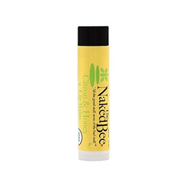 The Naked Bee Citron & Honey Lip Balm (.15oz) Moisturizing Lip Balm for Women with Vitamin E & Beeswax to Soothe, Hydrate & Nourish Chapped, Dry Lips - For Soft, Smooth & Healthy Lips
