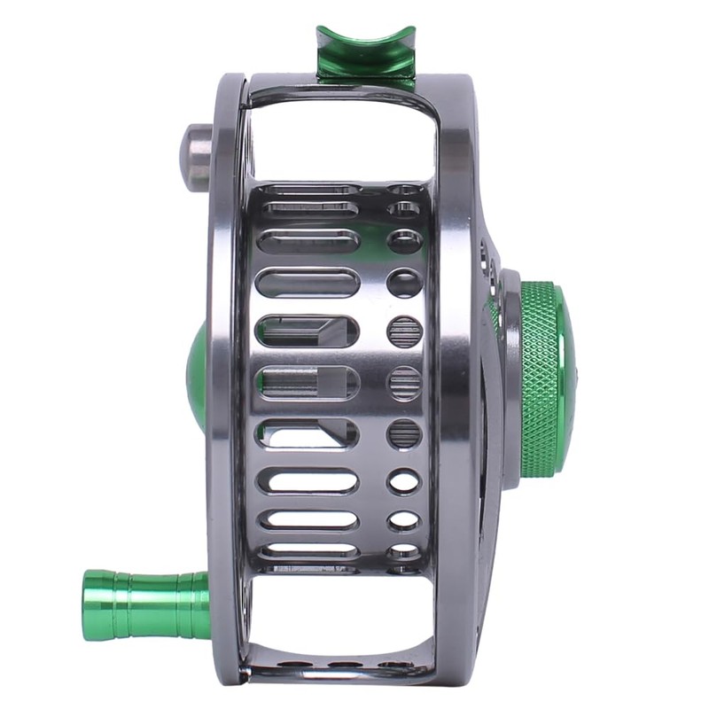 Kylebooker Fly Fishing Reel Large Arbor CNC-machined Aluminum Alloy Body