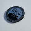 2 Custom Emblem for Hers Rated Jeep Style Fender Badge