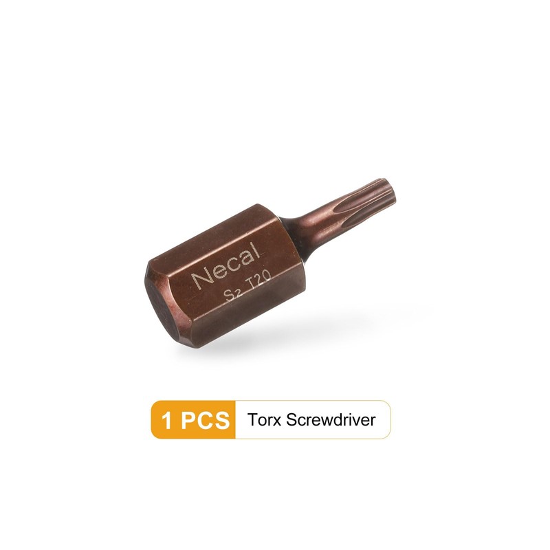 HARFINGTON T20 Torx Screwdriver Bit 10mm Hex Shank 30mm Length