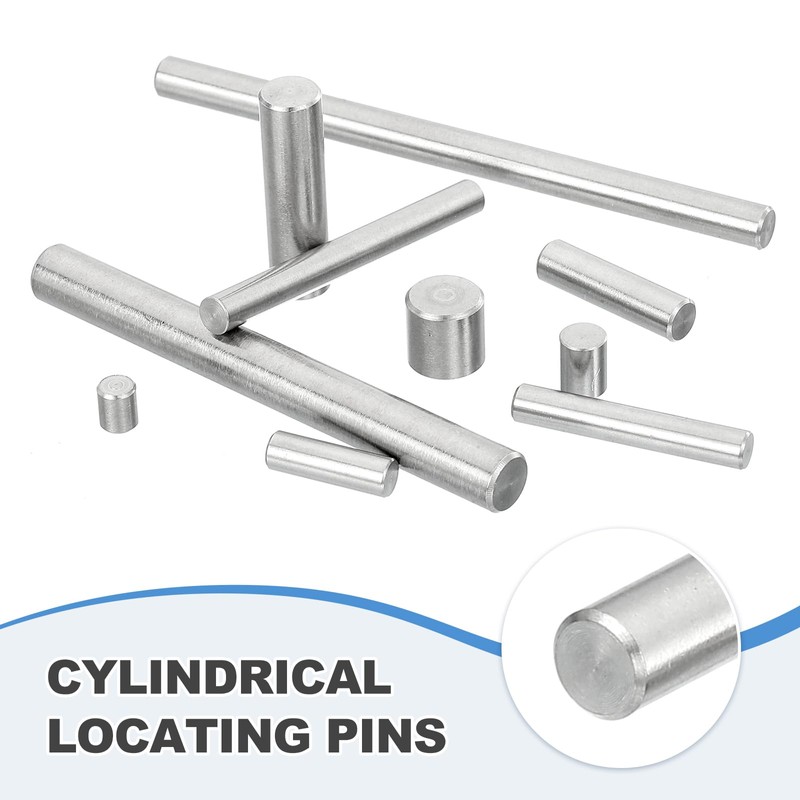 MECCANIXITY 14Pcs Dowel Pin 8mm x 100mm Shelf Support Pin