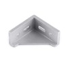 5pcs Aluminium Alloy Corner Brackets L-Shaped Right Angle Corner Brackets
