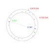 5.25" 5 1/4" Speaker Spacers Depth Extender Extending Rings -
