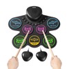 Electric Drum Set 7-Pad with Headphone Jack Pedals Speaker for