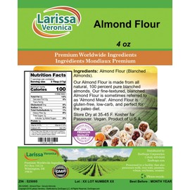 Almond Flour - Ground Almonds (4 oz, ZIN: 525095)