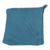 Ecovask Pot Holders Two Pack Organic Cotton, Sea Foam