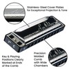 Lee Oskar Harmonica, Key of C, Major Diatonic